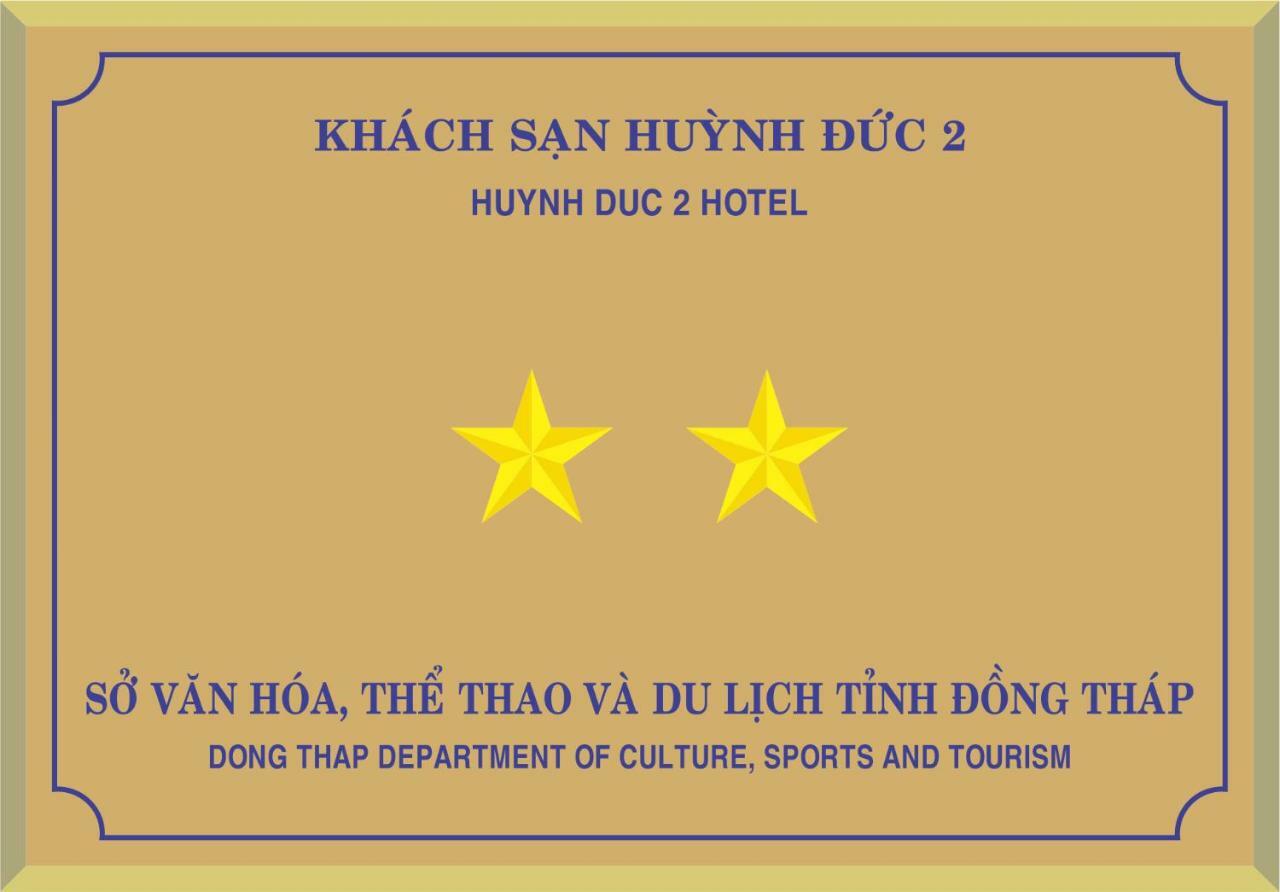 Huynh Duc 2 Hotel Cao Lãnh Esterno foto